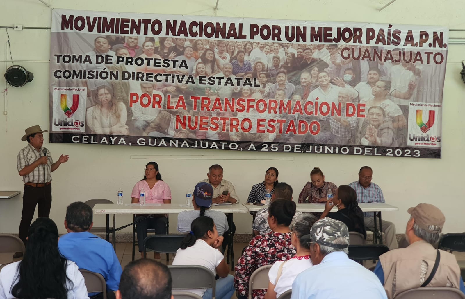 Toma de protesta de la Comisión Directiva Estatal del Movimiento ...