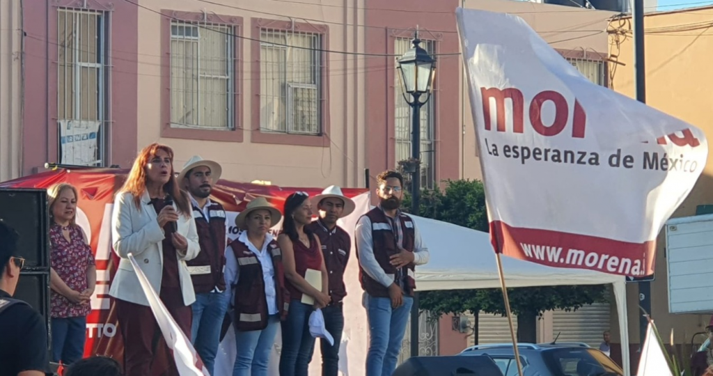 Magdalena Rosales arranca campaña para diputada