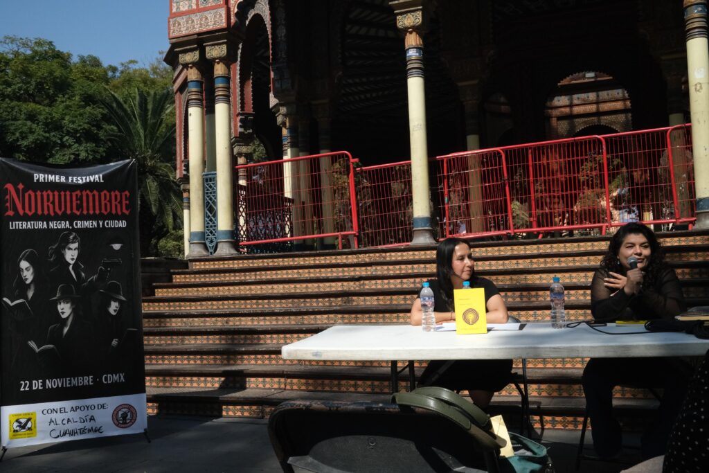 El Primer Festival Noirviembre toma el Kiosco Morisco: literatura negra escrita por mujeres